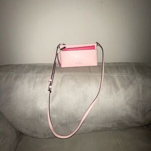 Kate Spade Pink Crossbody Bag with Vibrant Accents